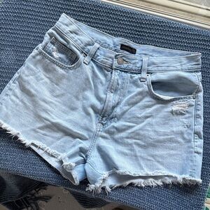 Uniqlo Light Blue Denim Women Shorts